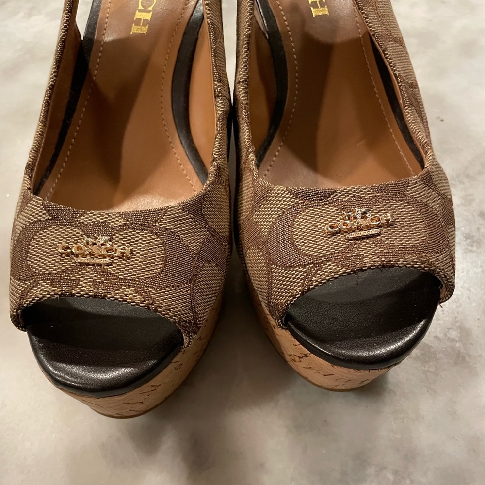Coach wedges